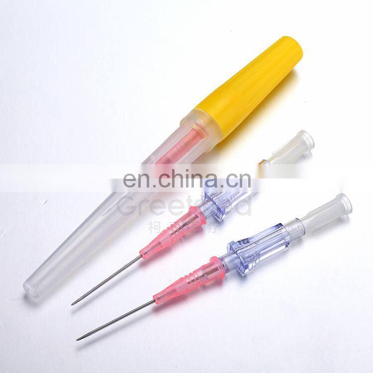 Manufacturer Medical Wings Sizes Color Iv Cannula Parts of Iv Catheter PE Injection & Puncture Instrument China Ce OEM Service