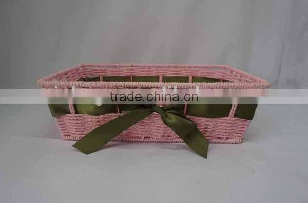 handmade gift paper basket