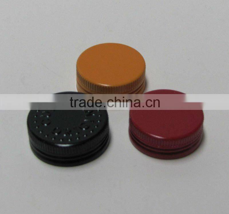 colourful cosmetic caps