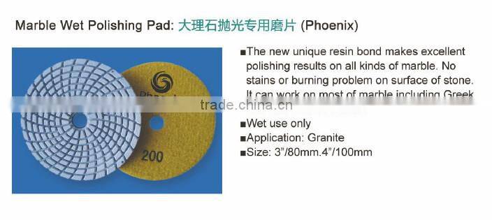 diamond polishing pad
