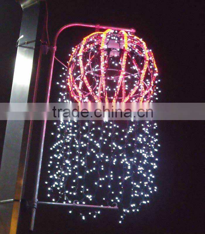 led light christmas ball large for outdoor christmasled ball light