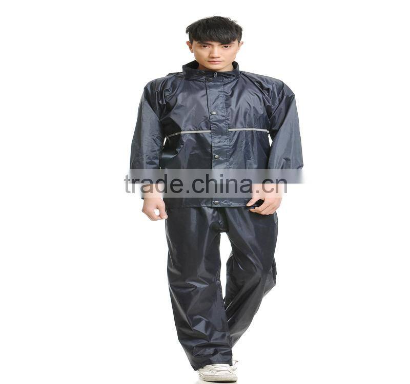 YANLI 100% waterproof, oxford poncho raincoat/rain poncho for adult
