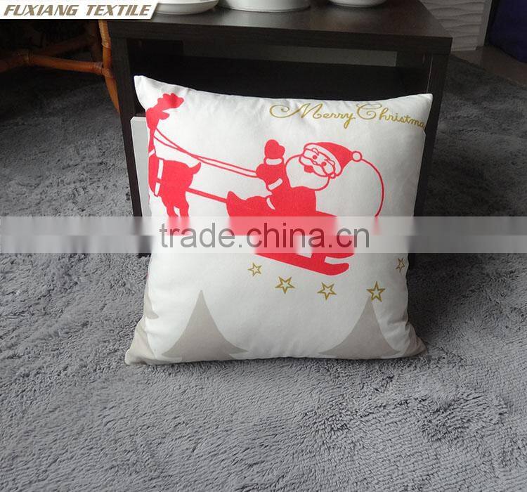 2016 New Design 3D Bells Singing Christmas Hone Deco Cushion