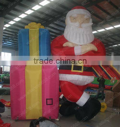 popular cartoon inflatable santa claus