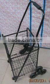 FOLDING SHOPPING TROLLEY