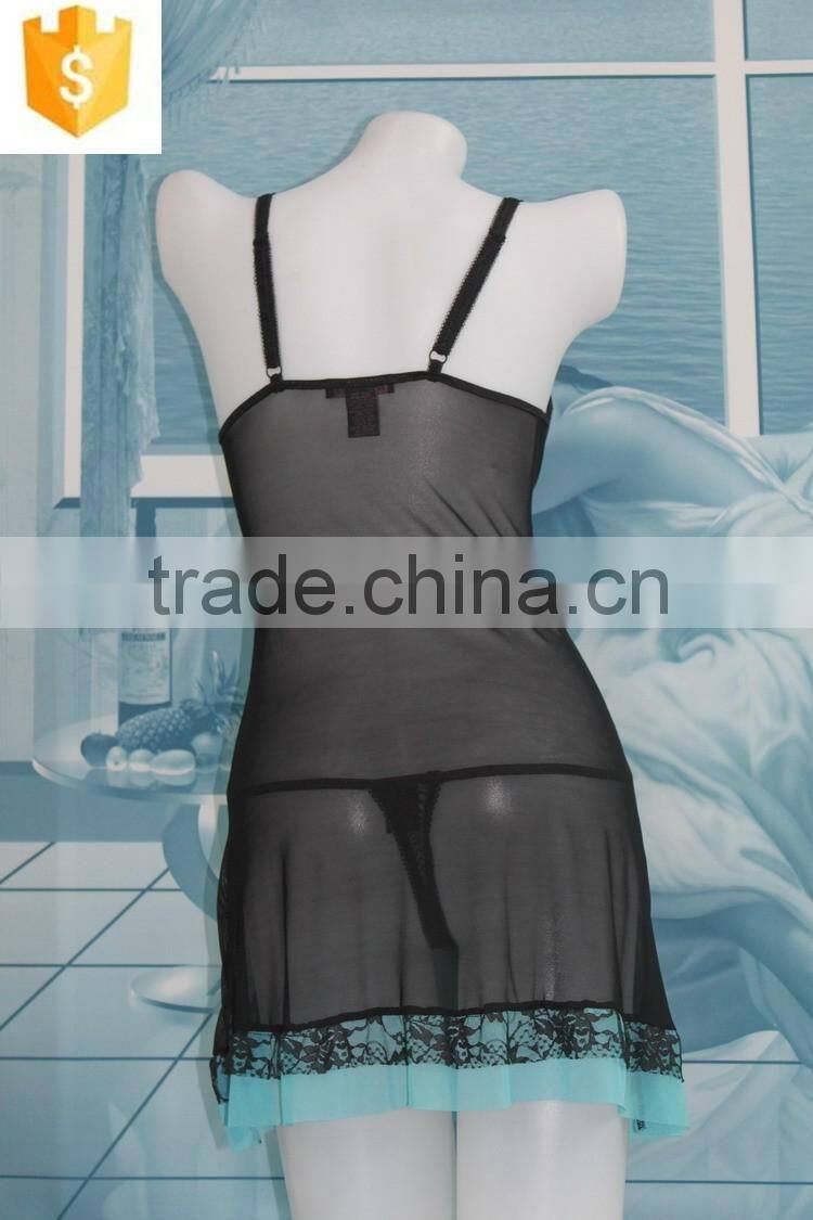 high quality sexy babydools lingerie, 2016 new arrival wholesale sexy lady lingerie nighty
