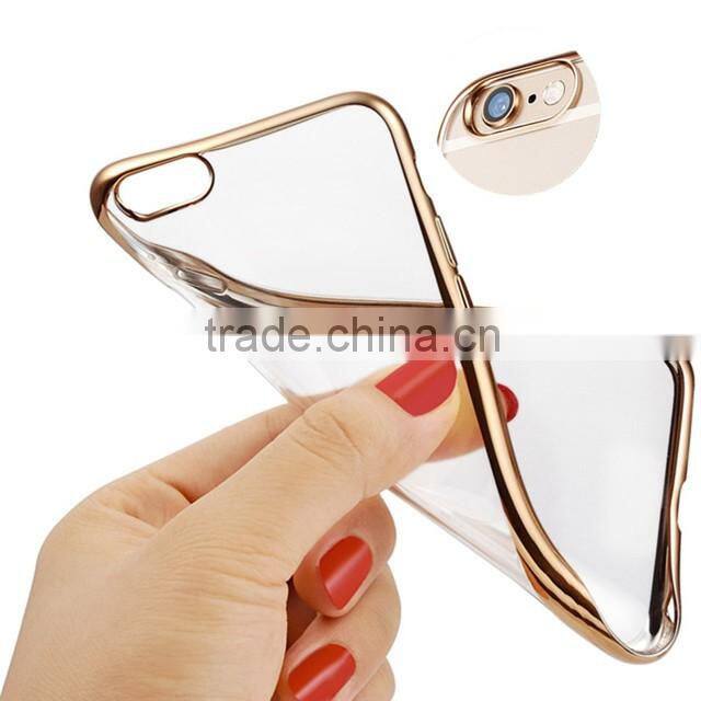Electroplating TPU Mobile Phone Case mobile phone accessories case for LG G5