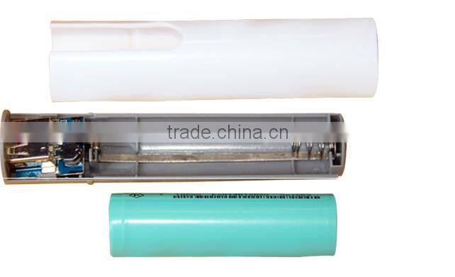 2000mah mini promotional power bank 18650 battery fast charing power bank