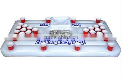 Inflatable Beer Pong Table with Cooler