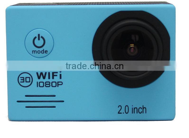SJ7000 Full HD 1080P Waterproof Action Camera WIFI Sports Camcorder +Extra battery + Charger 2.0"LCD Diving Helmet Camera DVR