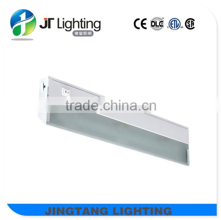 Intertek Led Ligting for Plastic cover frosted glass led under cabinet light with ETL Listed