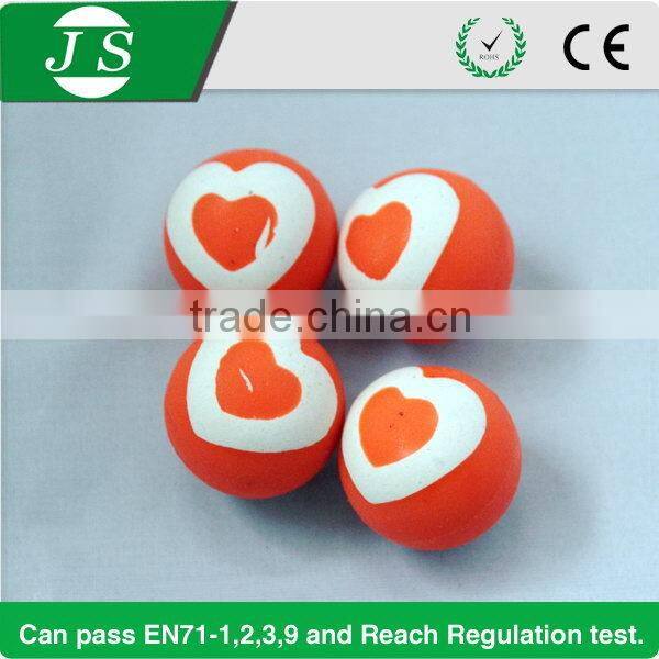 printed wholesale rubber bouncing ball material
