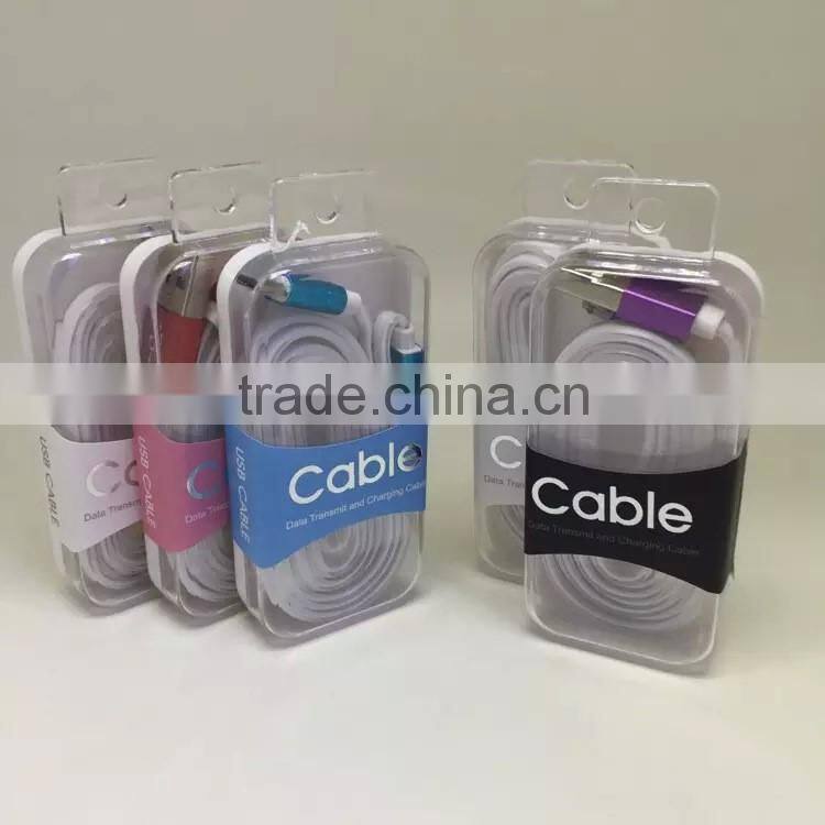 Mobile phone 2 in 1 data cable with good quality