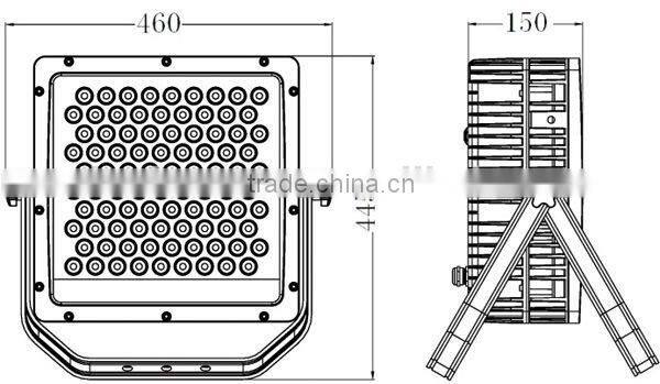 90 3W IP65 outdoor LED projector light