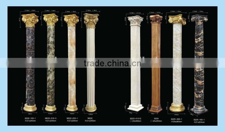 Roman style wedding columns