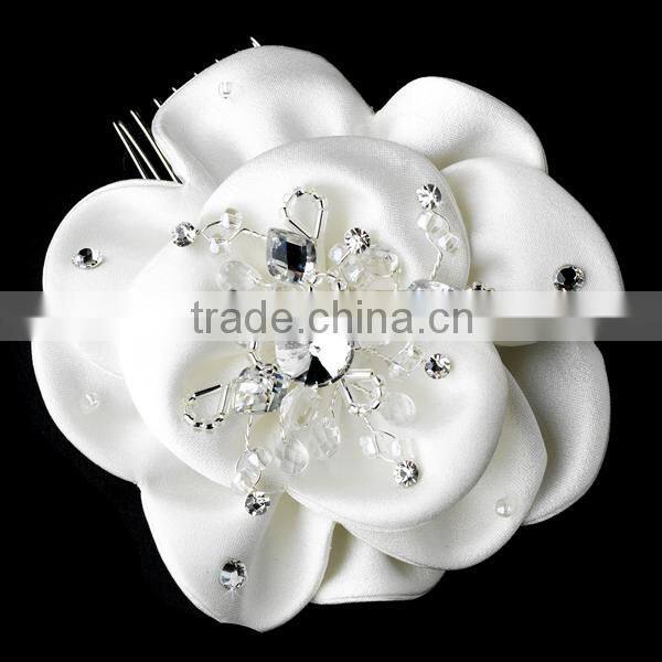 Black Flower Hair Clip Wedding Hair Accessories