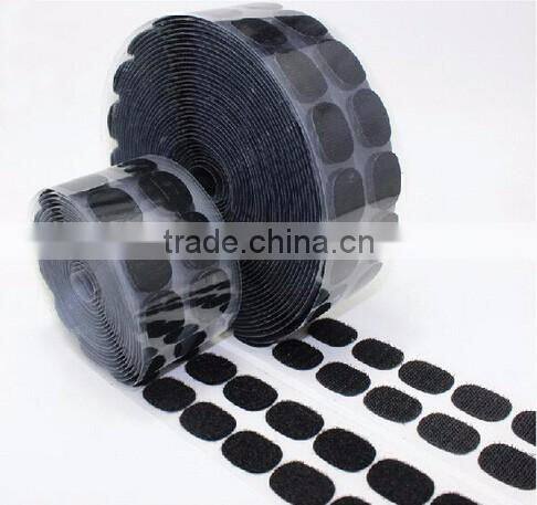 Self- adhesive hook and loop dots back with glue manufacturer