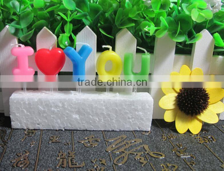 I Love You Wedding Candles