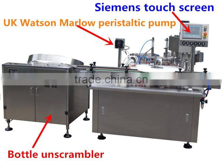 Sales promotion PLC controlled Automatic eye-drop filling machine 5ml