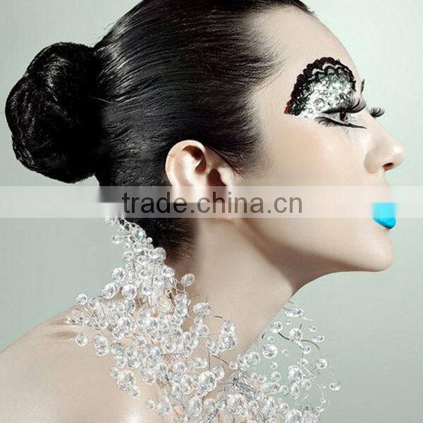 Black color EYE SHADOW APPLIQUES CREASE-PROOF