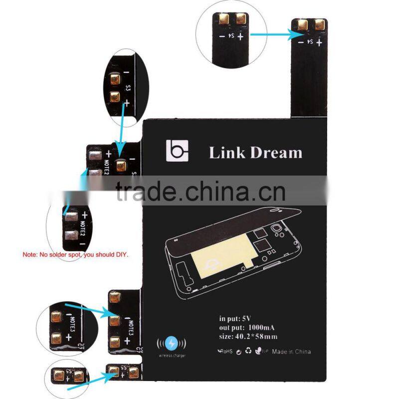 New hot selling Qi standard general wireless charger accept fit for S3/S4/S5/Note2/Note3