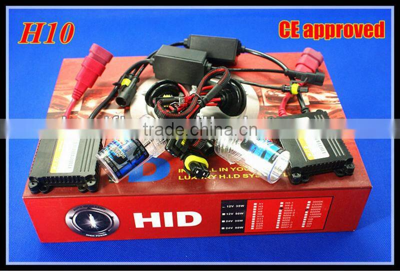2013 Hottest Sale! Defeilang Real Factory HID xenon converse kit H10 super slim ballast high quality AC/DC 12V 24V 35W 55W
