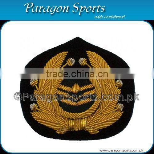 White Star Line Badge Titanic Officer Handmade Bullion Wire Cap Badge