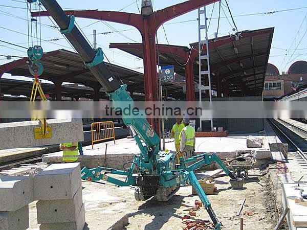 Mini 3ton Spider Crane