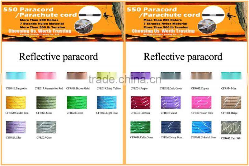 Wholesale outdoor hiking and fishing Paracord Bottle Survival Gear
