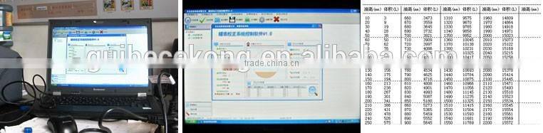 Guihe High accuracy petrol station diesel pump calibration machine/ tank calibration system