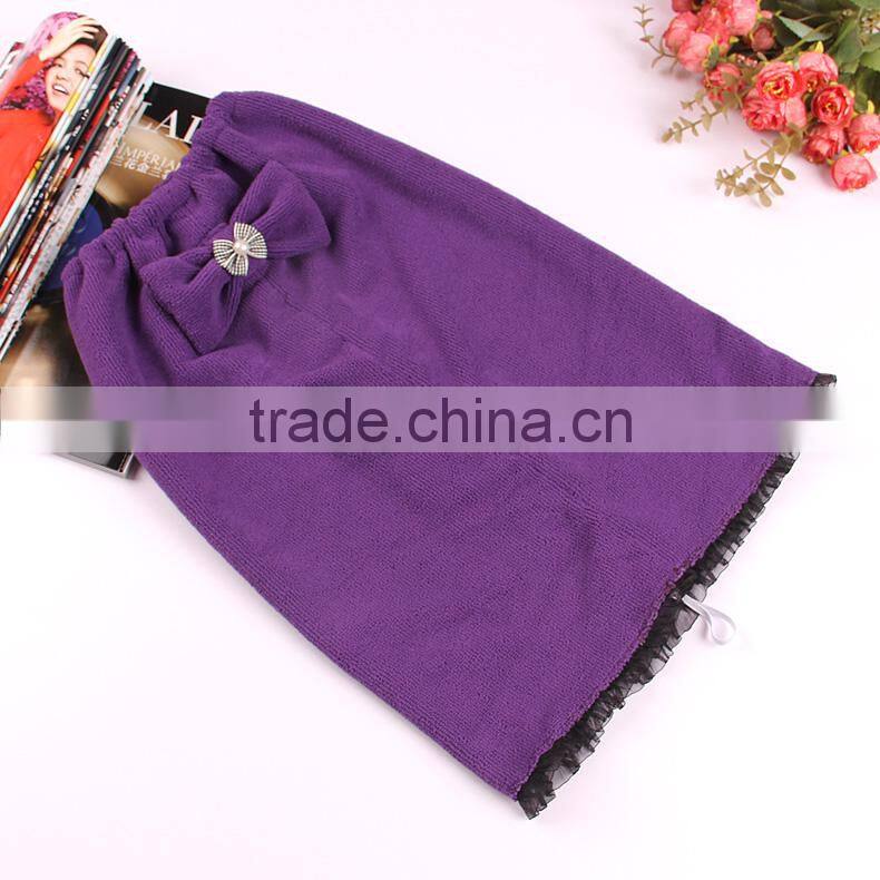 Unique hair wrap cap for women knitted hair towel