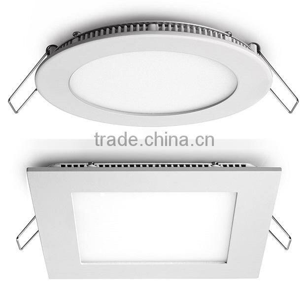 Competitive Price Recessed 80lm/W 18W Ceiling LED Panel Light Round