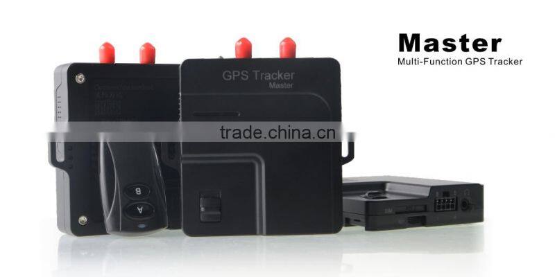 GPS Tracker With Control Key Remotely Shutdown Vehicle Easy Install Tracking Unit for Police Car