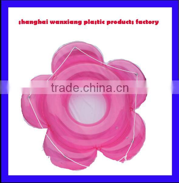 2016 cheap custom baby swimming ring inflatable swimming neck ring