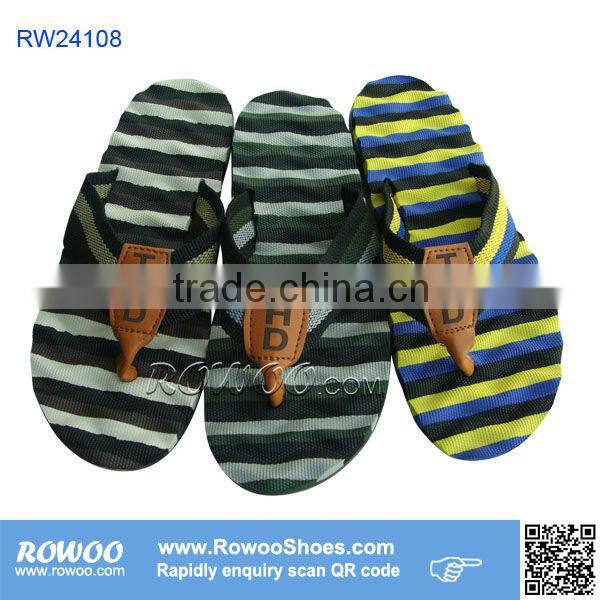 Men's camoflage stripe EVA massage slippers
