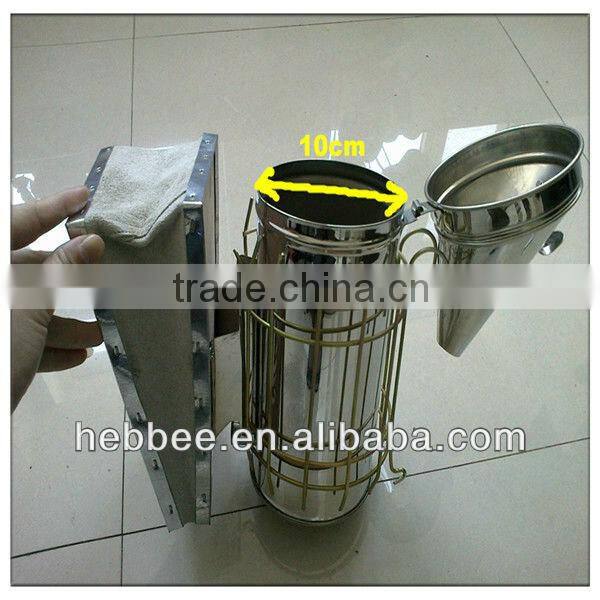 European style round shape bee smoker with inner tank
