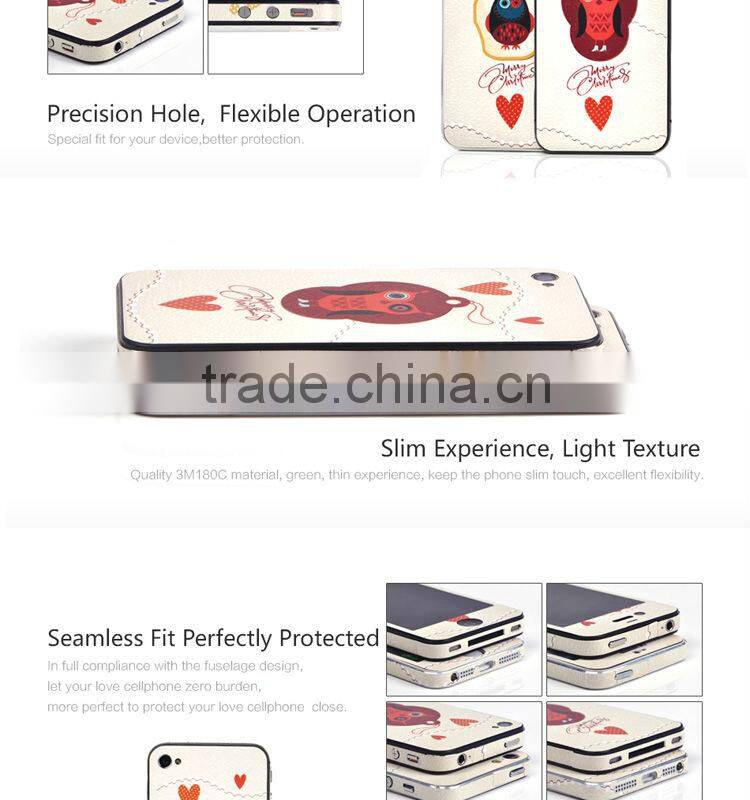 2013 for samsung S4 galaxy 3d skin cover with Christmas theme