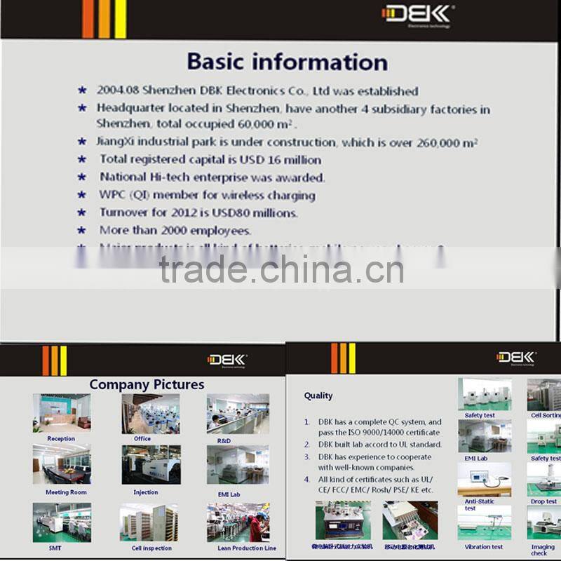 protable power bank charger for MS006 with 5000 mAh 4000mAh capacity