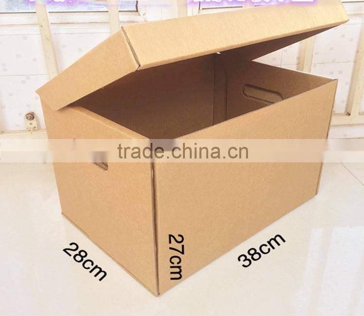 Custom Cardboard Recyclable corrugated storage box for shoes