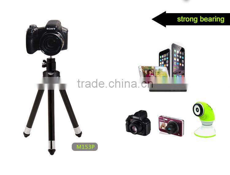 Flexible Mini Tripod Durable Metal Tripod Portable Mini Table Tripod for Digital Camera
