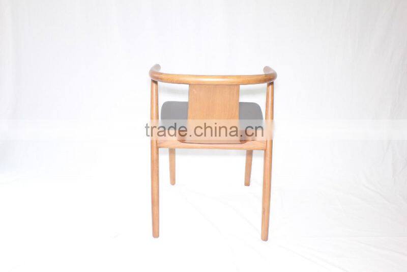 North European style elegant solid wood dining chair