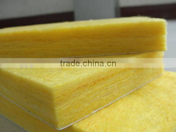 acoustic glass wool board high density glass wool board