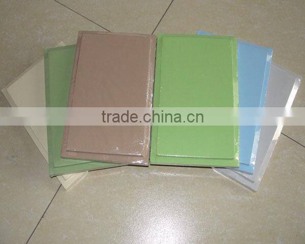 new product fiber glass wool ceiling soundproof materials for roof 595*595