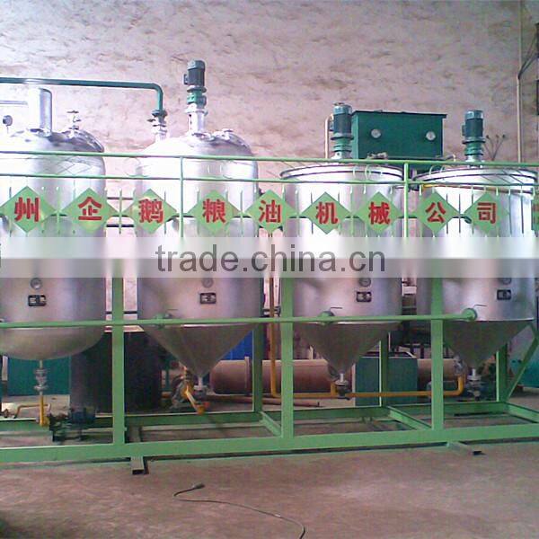 30TPD cottonseed edible oil refining equipment by 35years manufacturer