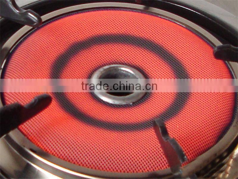 Cordierite infrared ceramic plate used for combustion oven
