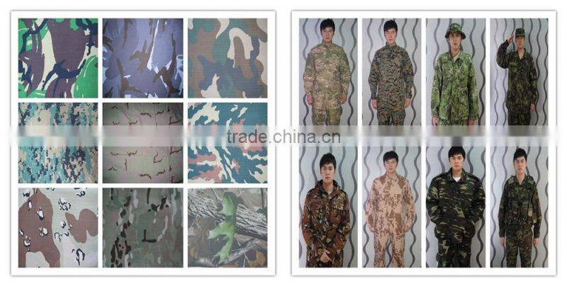 White Beautiful Polyester&Cotton Military Uniform