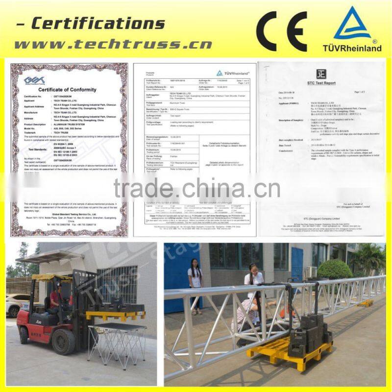 BB30 Aluminum Bolt Coupler Square Stage Box Truss