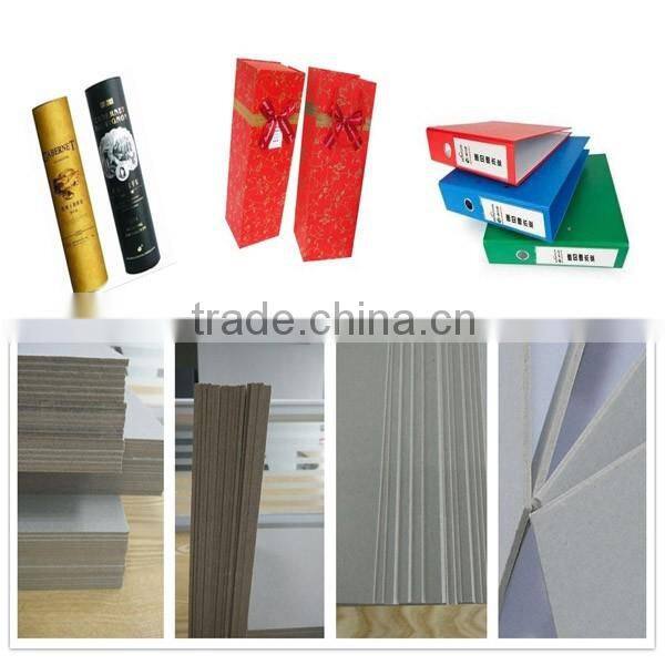 Arch File / Notebook Cover Anti-Curl grade A full grey 1.3mm paperboard Sheet