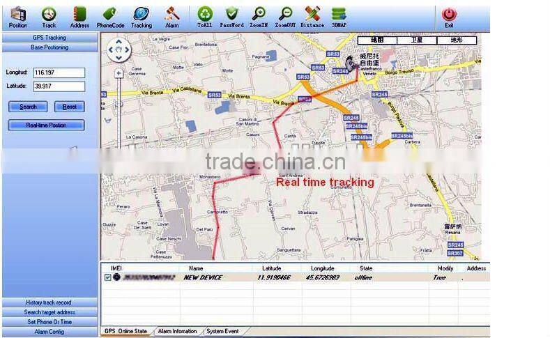 TL-106 waterproof motorcycle gps