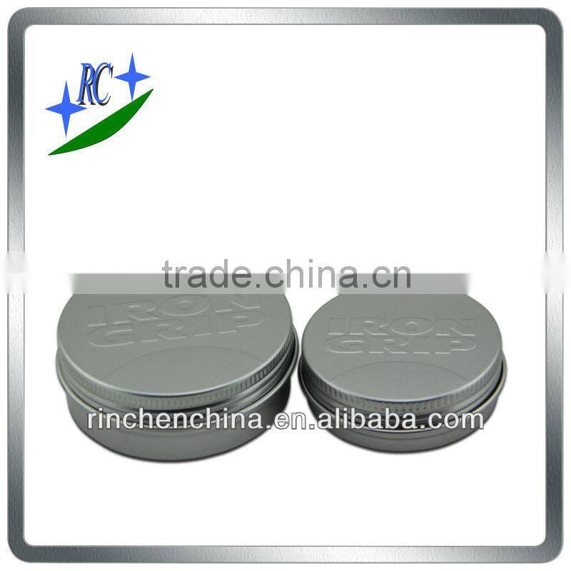 100g High Quality Aluminum Jar With Sliver Window